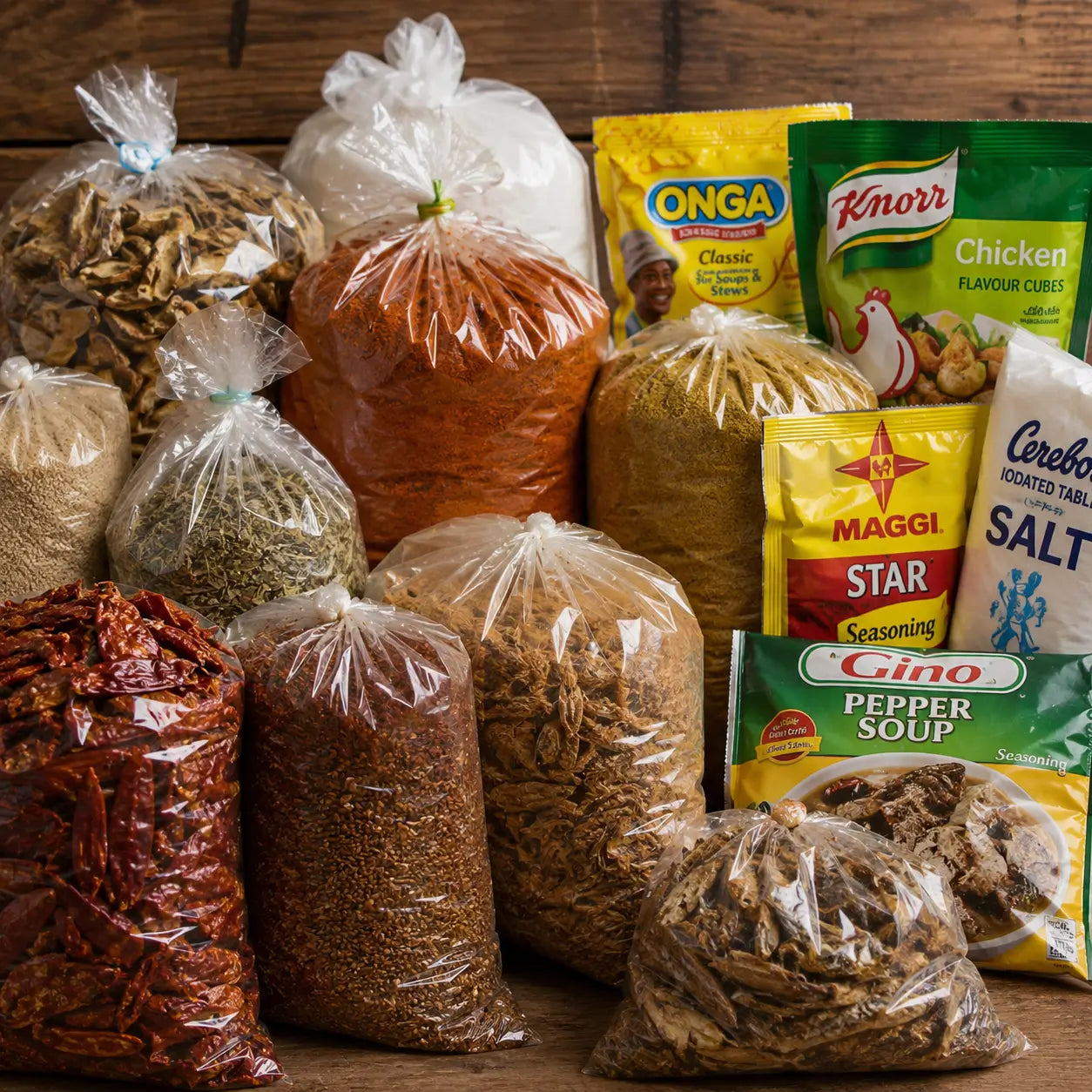 Spices, Seasonings & Soup Ingredients